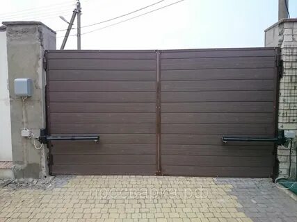 Ворота распашные ключ