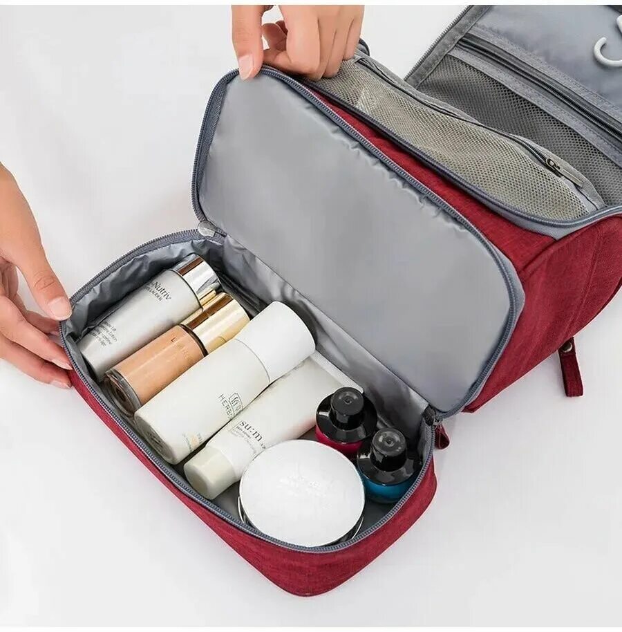 несессер женский. дорожная косметичка verona. косметичка несессер женская. дорожный органайзер uniglodis для косметики. дорожный органайзер для косметики travel toiletry pouch.