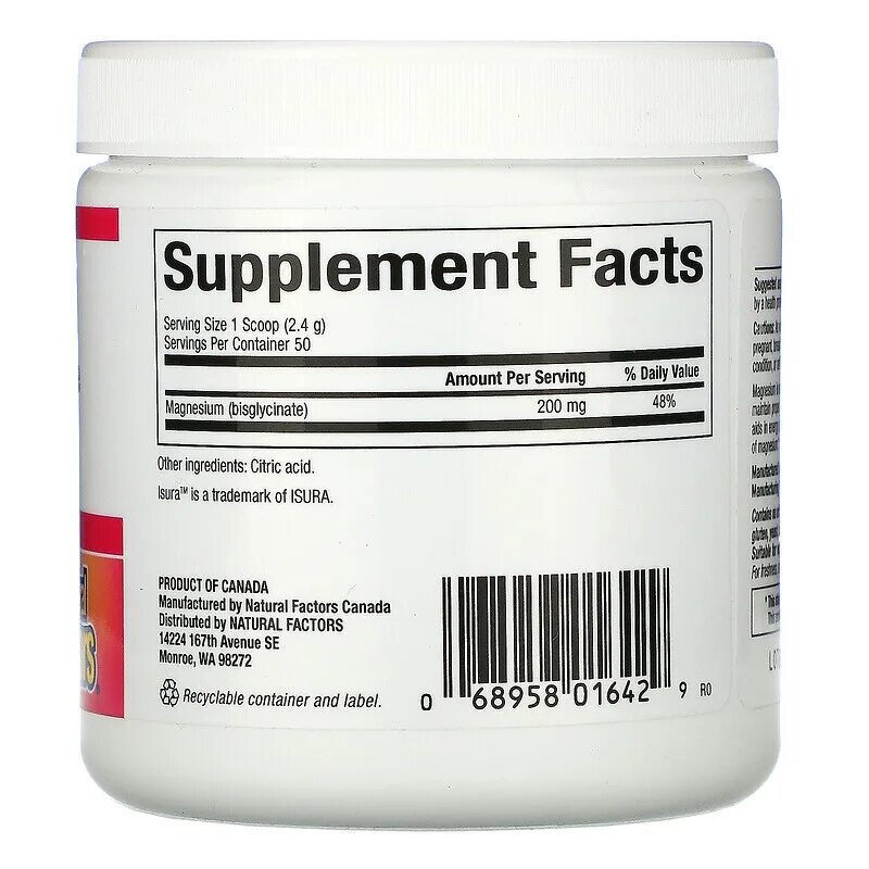 Natural factors magnesium. Магнезиум natural factors порошок. натурал факторс magnesium, 4.2. магний бисглицинат 200mg. магнезиум бисглицинат порошок.
