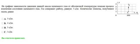 Абсолютную температуру данной массы идеального газа