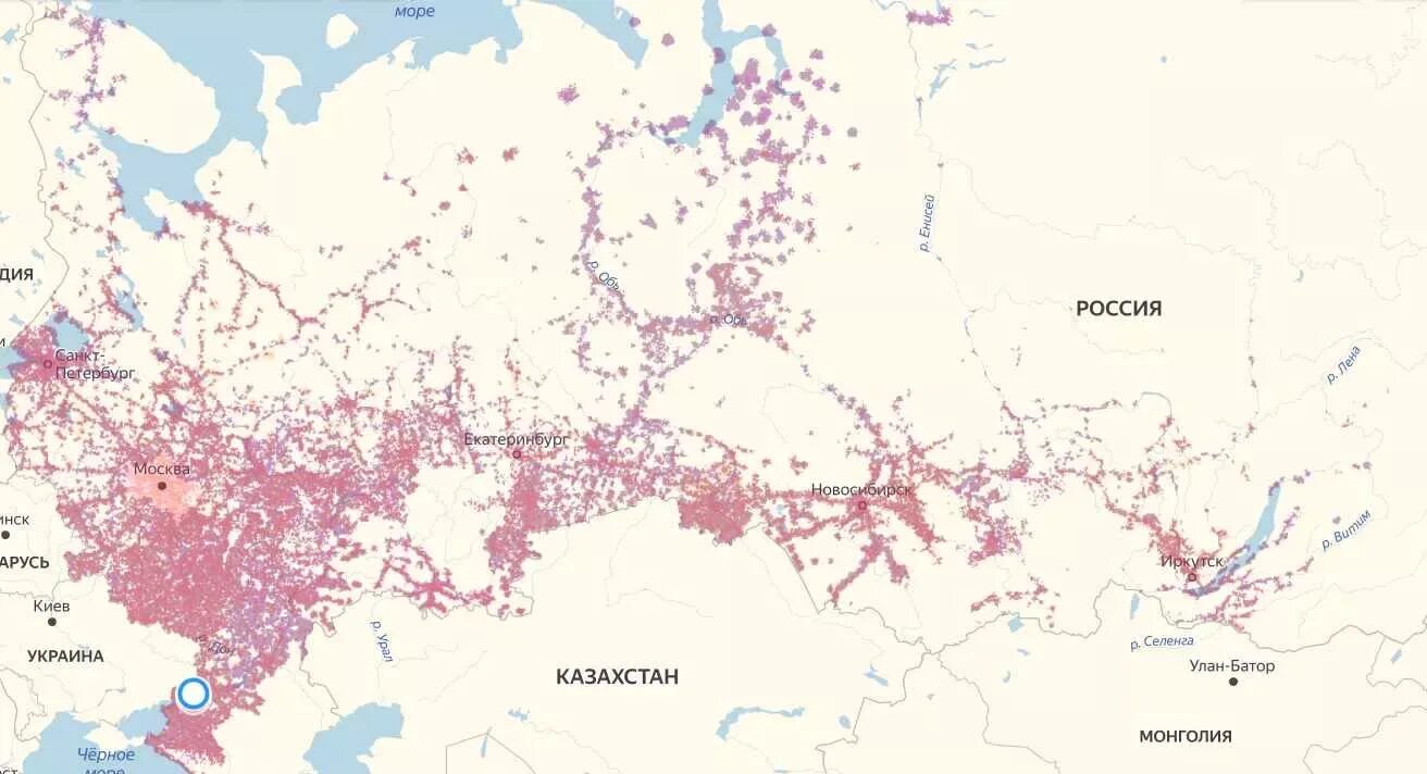 Покрытие сотовой связи в России карта Билайн. Зона покрытия сотовых операторов 2g. Вышка 4g МТС. Покрытие связи теле2 на карте.