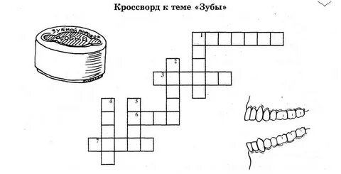 Беззубый младенец кроссворд