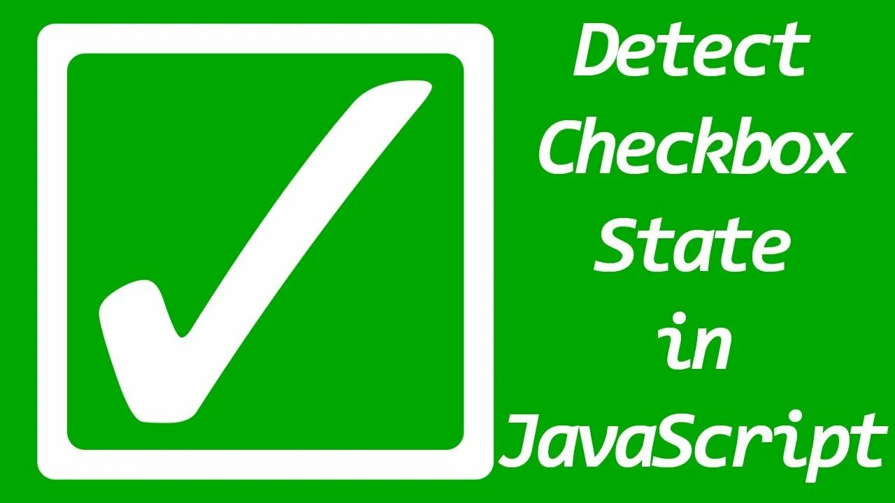 Check box c. Галочка. checked.