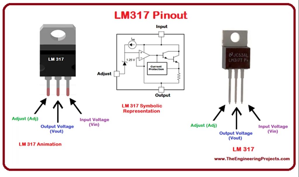317 8 n 5. Lm317 стабилизатор даташит. Микросхема lm317t схема включения характеристики. Микросхема лм 317 распиновка. Схема стабилизатора на lm317t с транзистором.