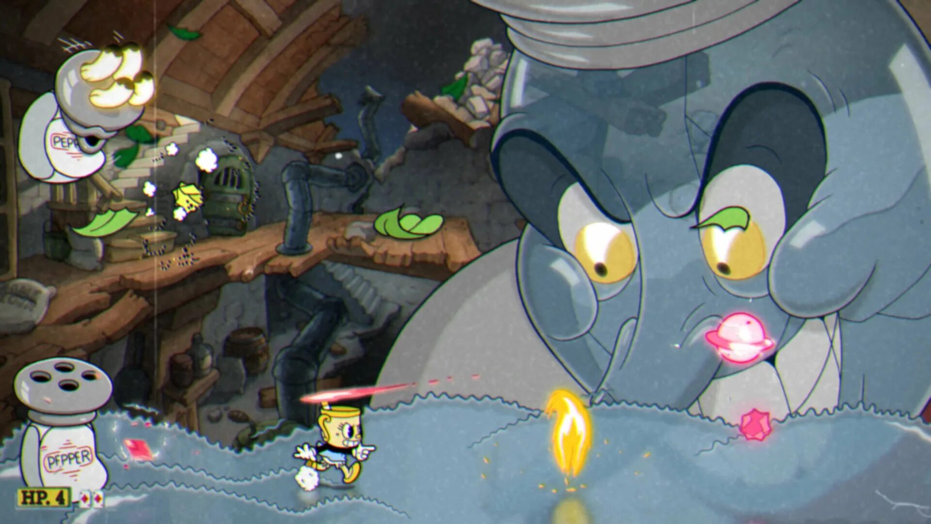 Капхед DLC. Капхед the delicious last course. Cuphead DLC боссы. Шеф Солтбейкер капхед. Капхед длс боссы