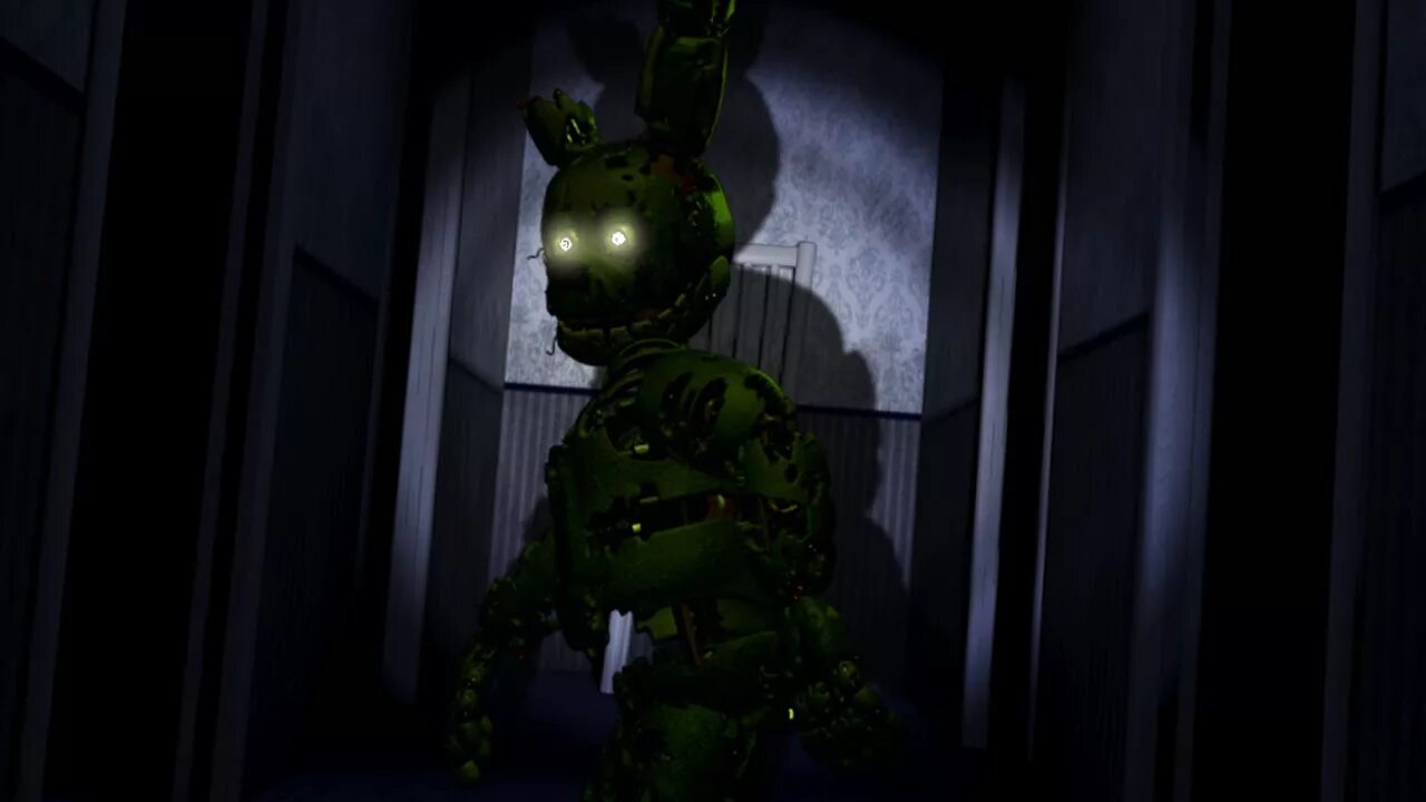 Где спрингтрап. FNAF кошмарный СПРИНГТРАП. Кошмарный СПРИНГТРАП ФНАФ 4.