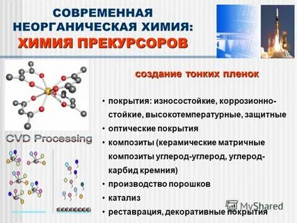 Применение достижений в современной химии