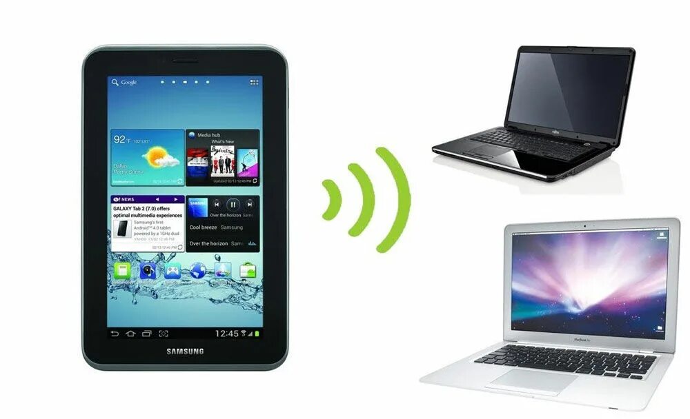 Wi fi android windows