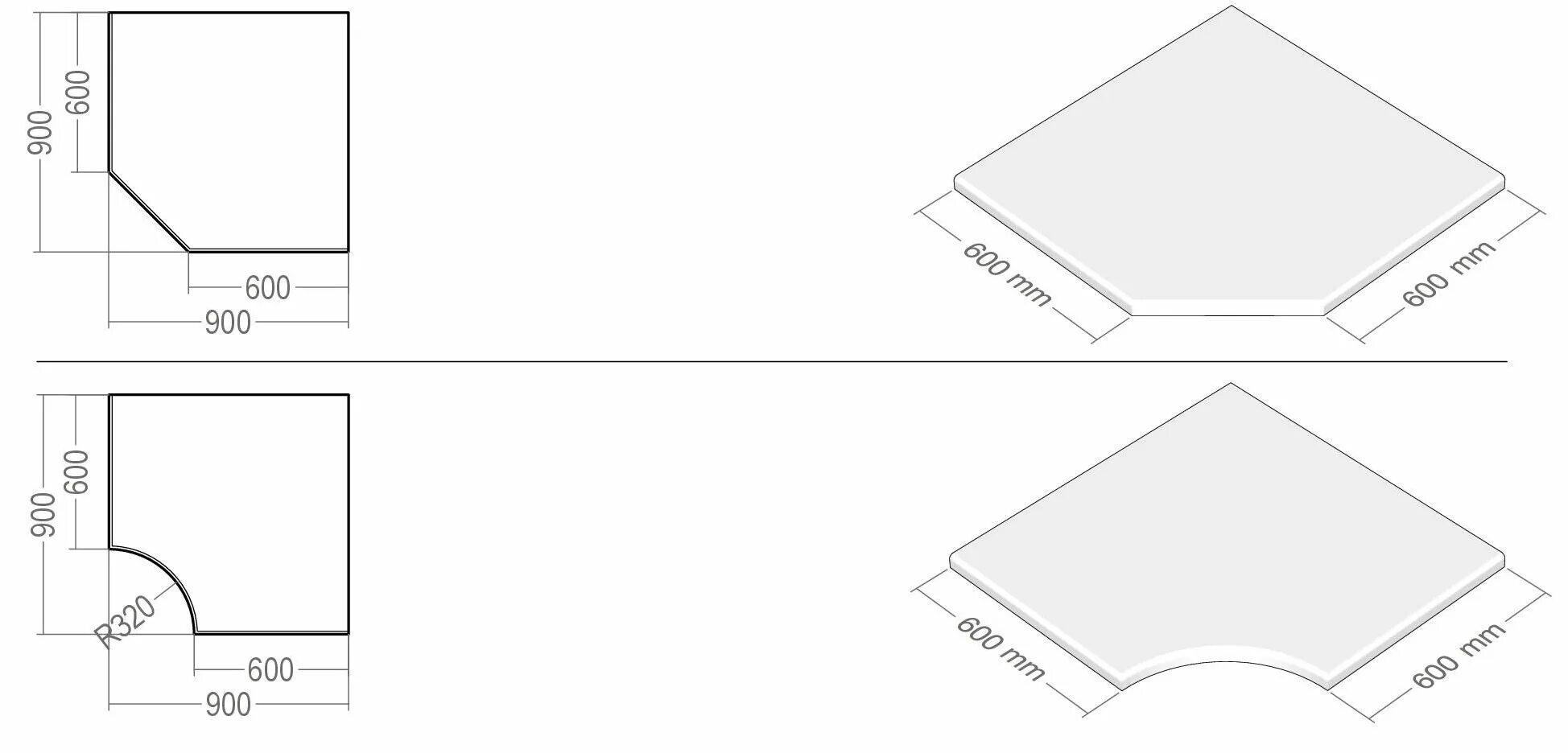 Столешница 850х850 угловая. Столешница трапеция 900 900 чертеж. Угловой сегмент столешницы 900 900. Столешница трапеция 850х850 Скиф. Столешница угловая мм