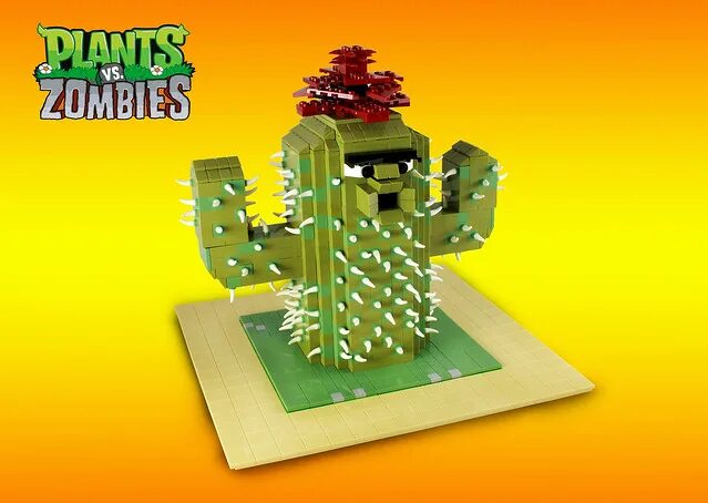 Растения против зомби из лего самоделки Lego Zombie Games Clearance