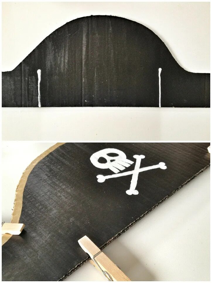 Go make fun. Пиратская шляпа из картона. Шляпа пирата из картона. Шапка пирата из картона. Тпеунолка своими руками из картона.