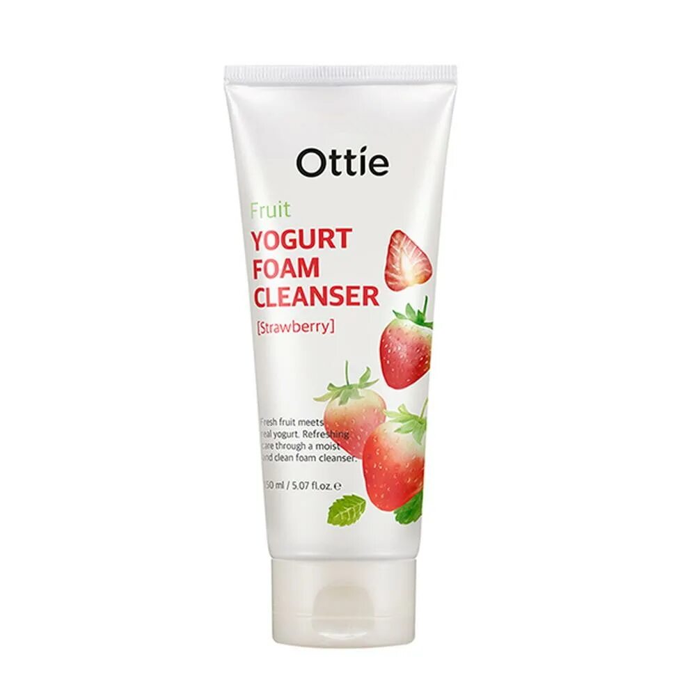 Ottie Fruit Yogurt Foam Cleanser. Ottie Фруктовая пенка для умывания. Ottie Fruits Yogurt Foam Cleanser Strawberry. Ottie Fruit Yogurt Foam Cleanser Strawberry пенка 150мл. Фруктовая пенка