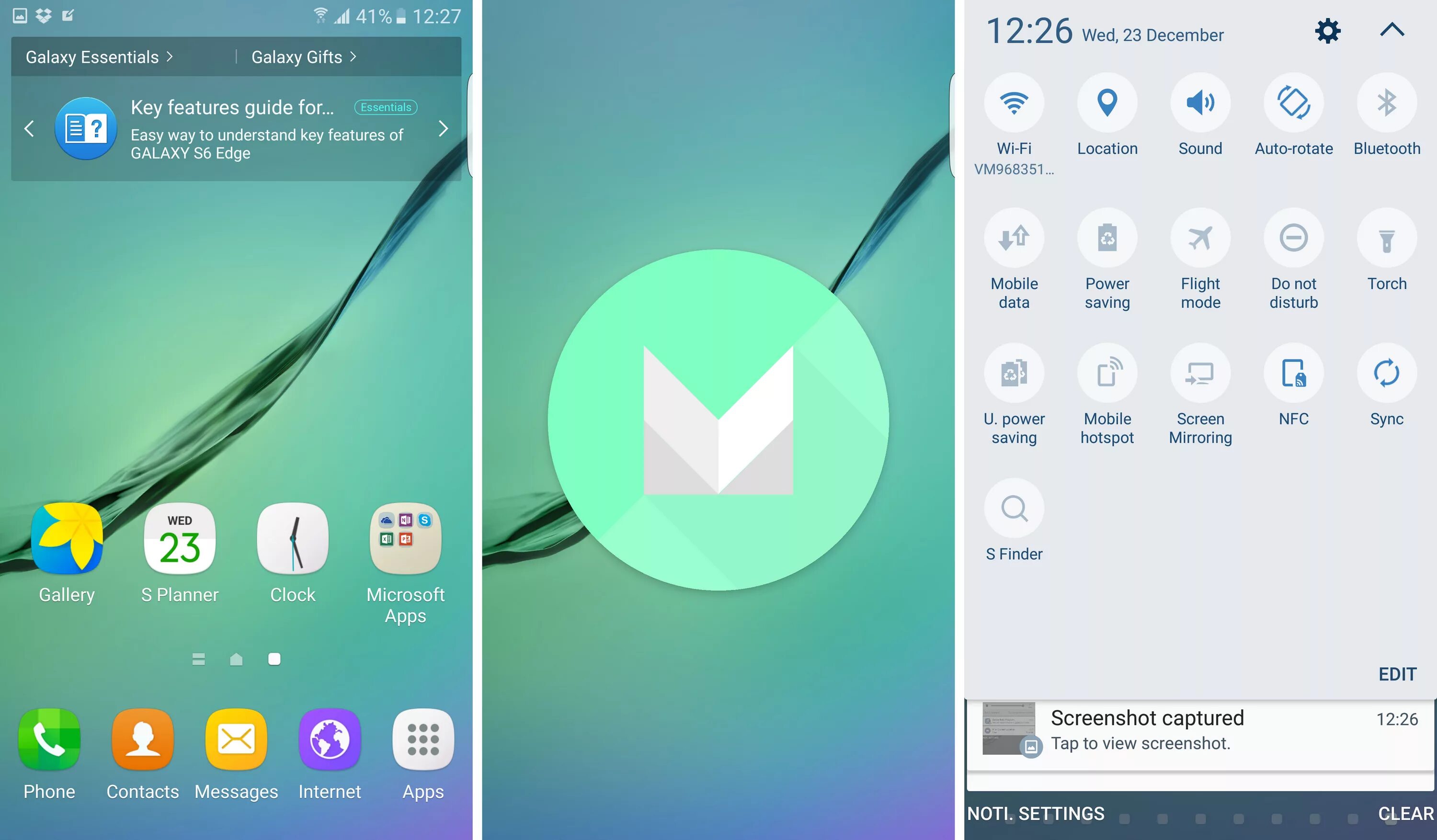 Какой андроид 6. Android marshmallow 6.0.1 samsung. шторка самсунг. андроид 6.0.1 шторка. андроид 6.0.1 обновление.