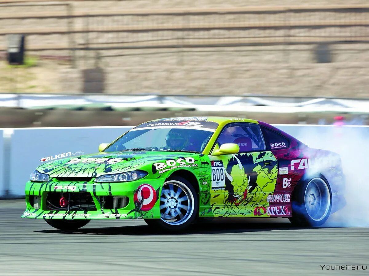 Nissan s15 дрифт. Nissan Silvia s15 Drift. Silvia drift