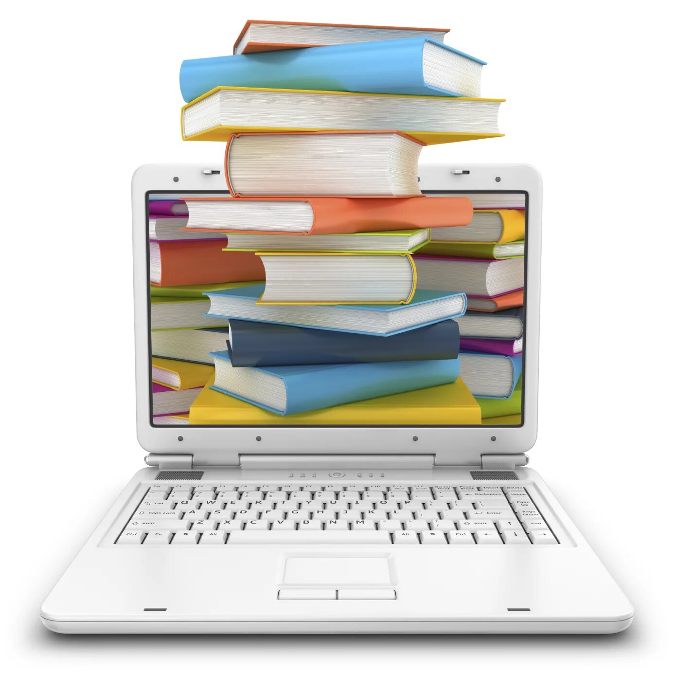 Resource library. Стопка учебников и ноутбук. Книги и компьютер. Компьютер и книги на прозрачном фоне. Книжки и компьютер.