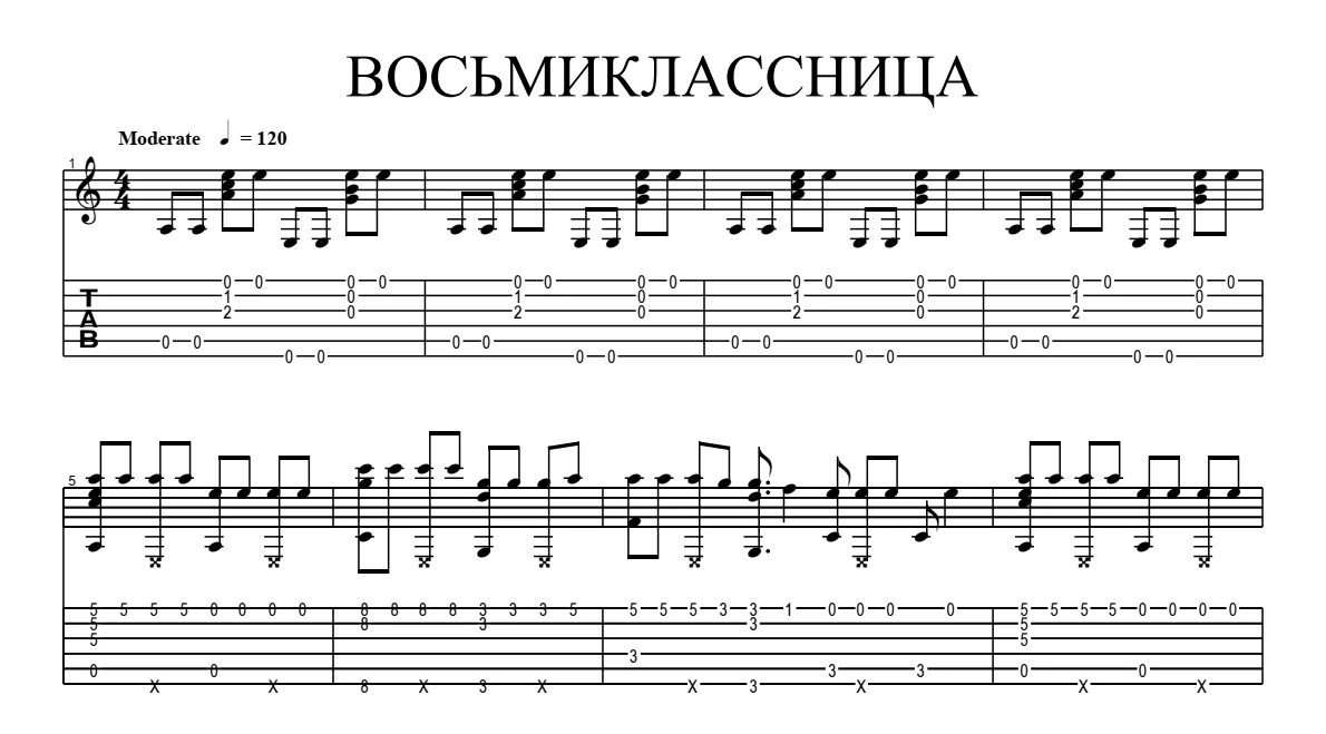 Аккорды песни восьмиклассница цой. Цой Восьмиклассница табы. Восьмиклассница Цой Ноты. Цой Восьмиклассница Ноты для гитары. Цой Восьмиклассница табы на гитаре.