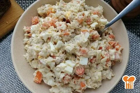 Салат рис морковь