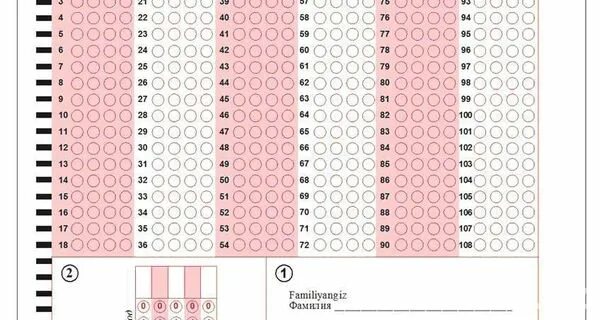 Dtm testlari. Лист ответов DTM. Лист ответов DTM 2020. ДТМ тест лист. DTM Test javoblar VARAQASI 2021.