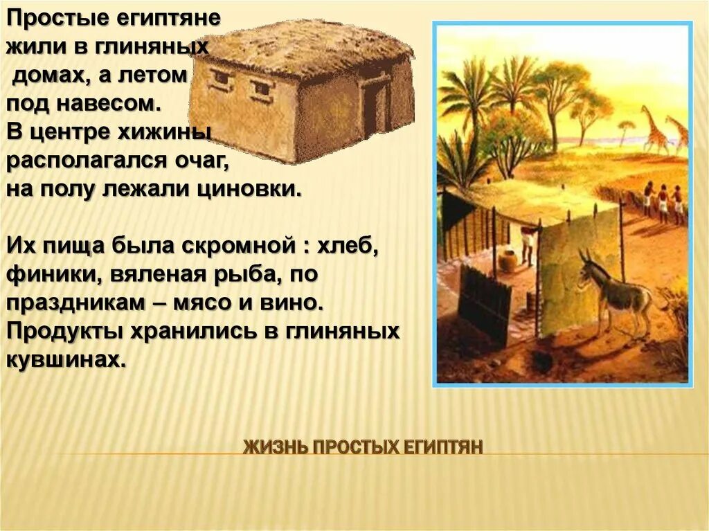 Быт народа египта. Древний Египет жилища египтян. Жизнь простых древних египтян. Жизнь древних египтян 5 класс. Быт египтян в древнем Египте 5 класс.