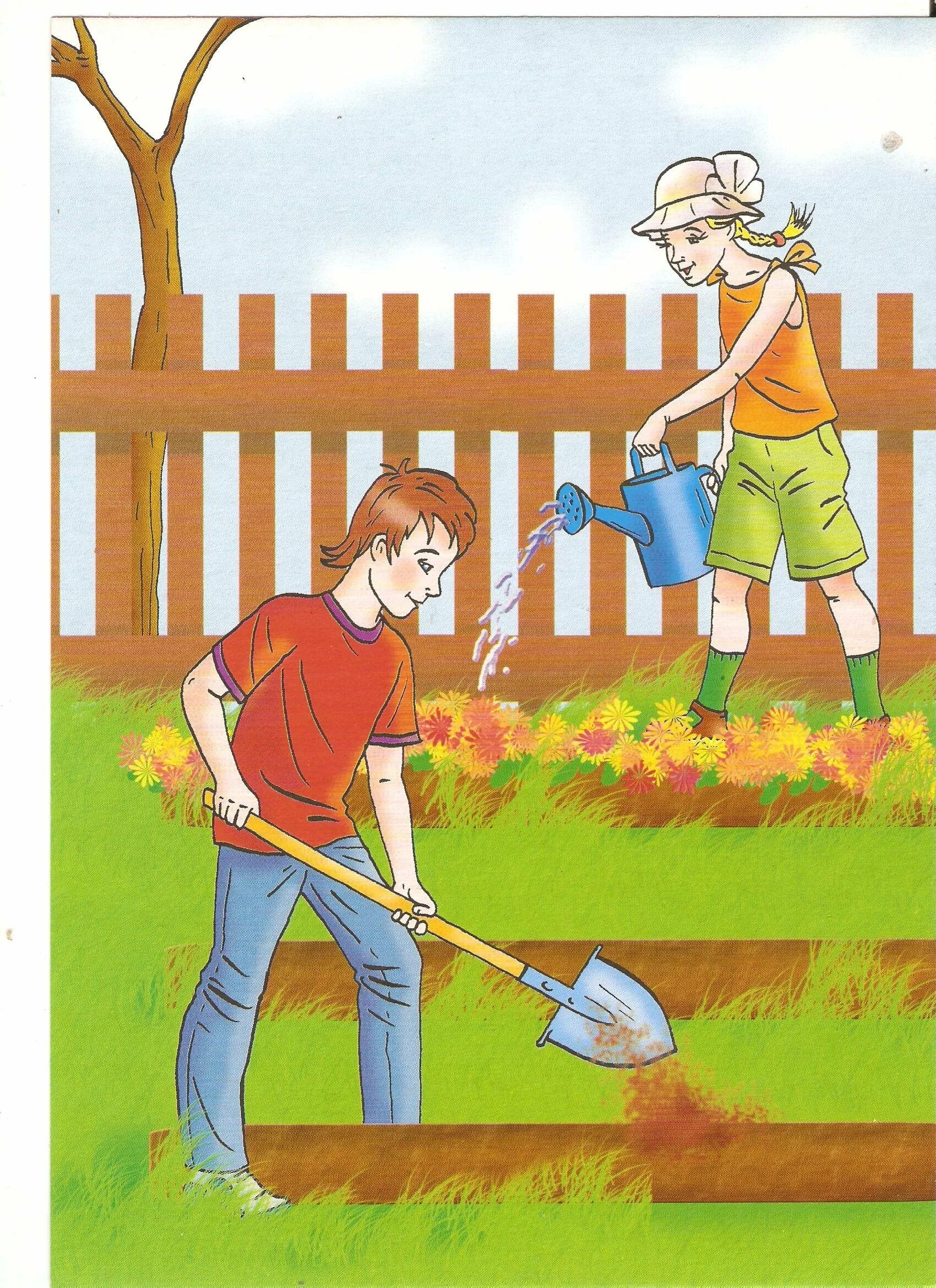 Занятия людей весной. Перечислить работу в огороде. Труд людей в огороде. Перечислить работу в огороде. Огород осенью.