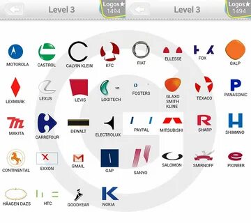 Logo quiz levels