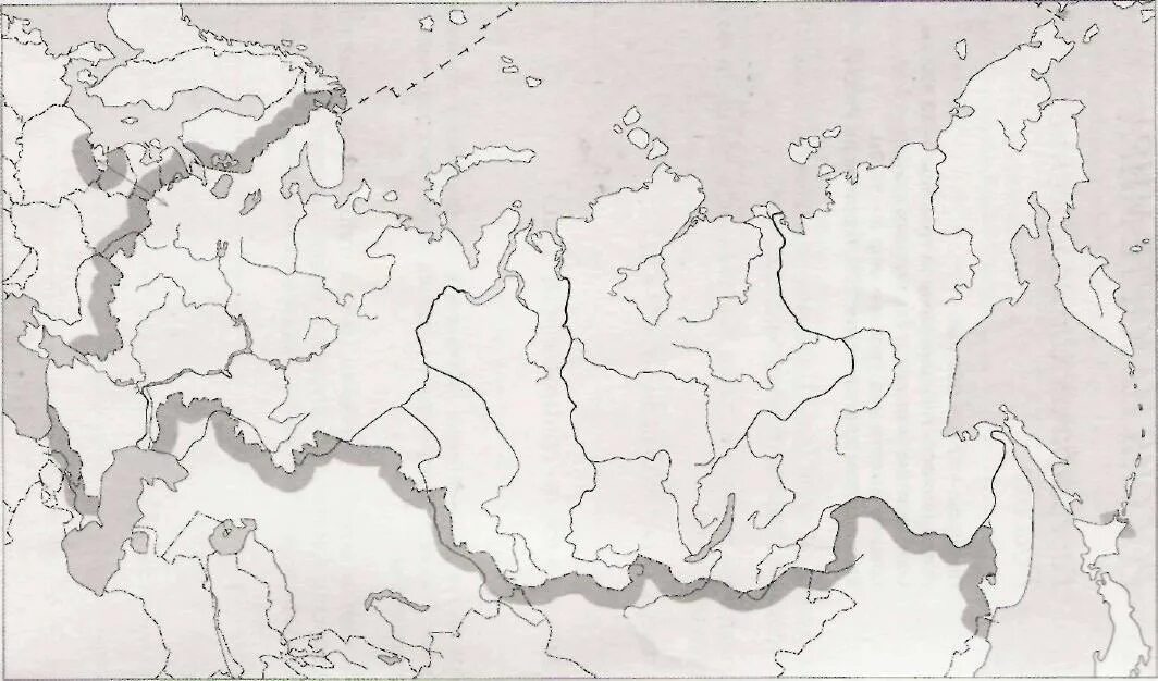 Контурная карта всей россии. Контурная карта физическая карта России черно белая. Политико-административная контурная карта России. Контурная карта России политическая для печати. Карта России с границами контурная карта.