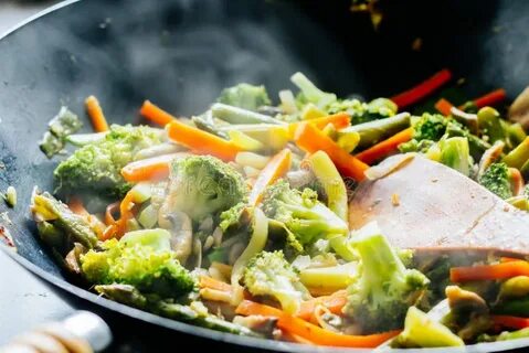 Fried vegetables