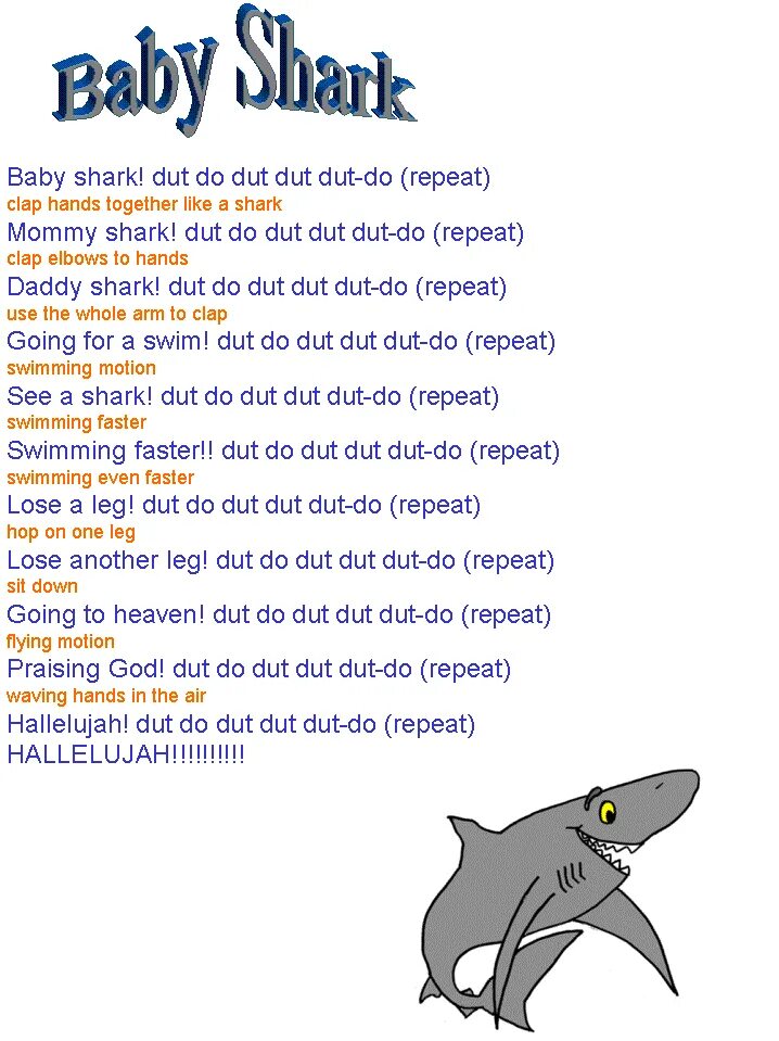 Песни акуленок на английском. Baby Shark. Shark текст. Baby Shark слова. Акула по английскому.
