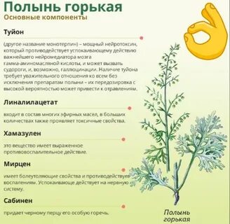 Прием полыни