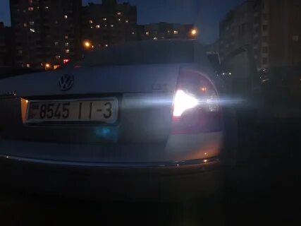 Задние лампочки пассат б5