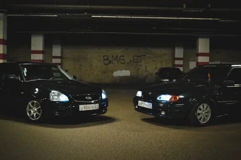 2 машине вместе
