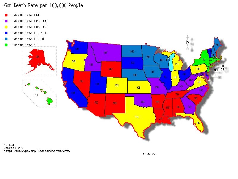 Death related. Gun laws in the united states by state. death rate.