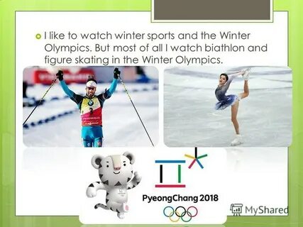 My sport