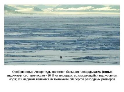 Южный антарктида особенности