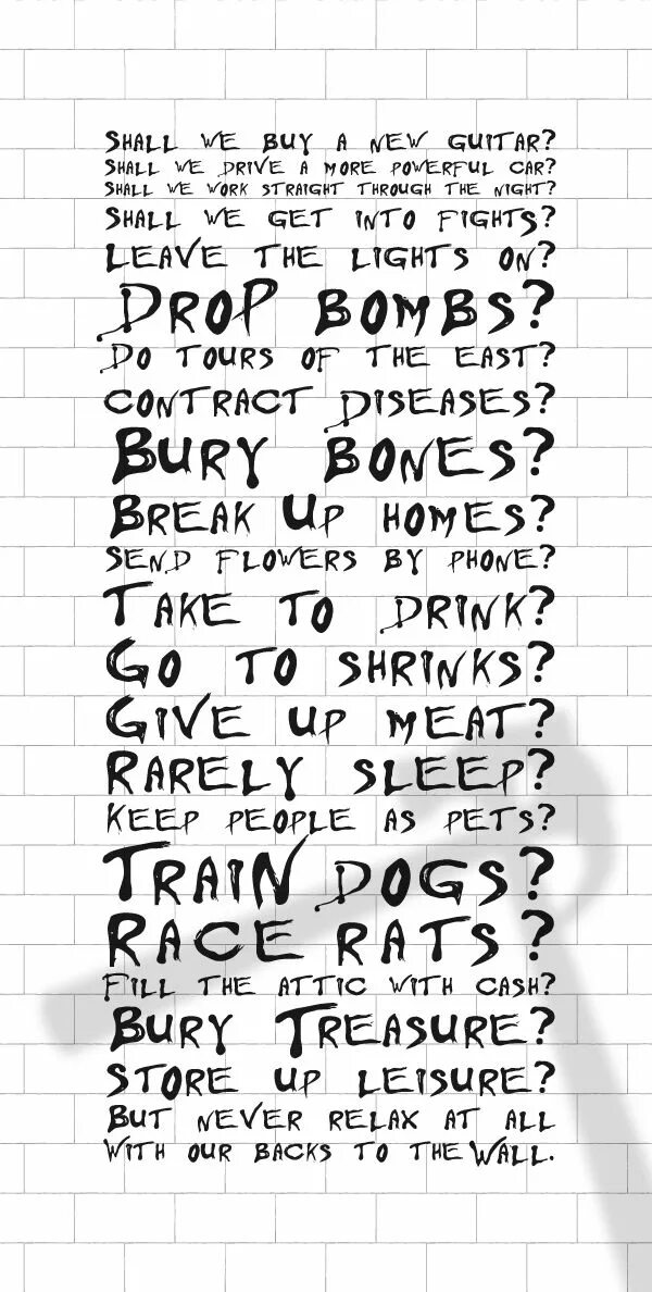 Another brick in the wall текст. Pink floyd the wall текст с переводом. The walls текст. Another brick in the wall перевод. Пинк флойд another brick in the wall.