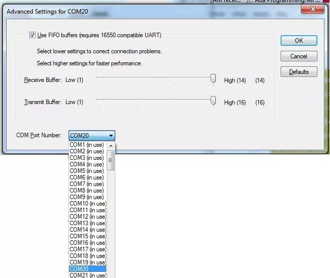 Как определить, что занимает COM-порт - windows-10
