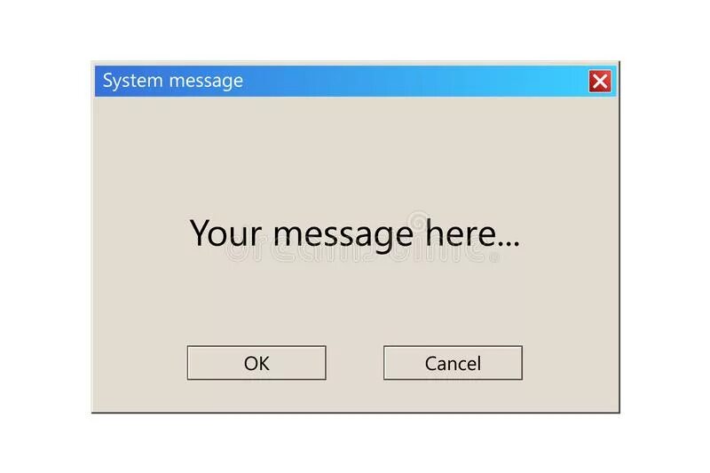 Системные сообщения Windows. System message. Окно системных сообщений. Windows System messages.