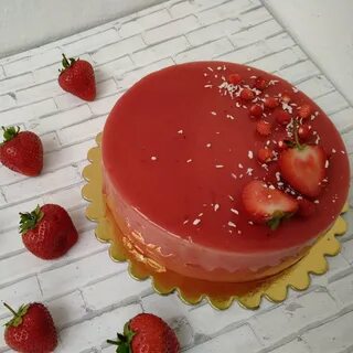 Клубничная глазурь