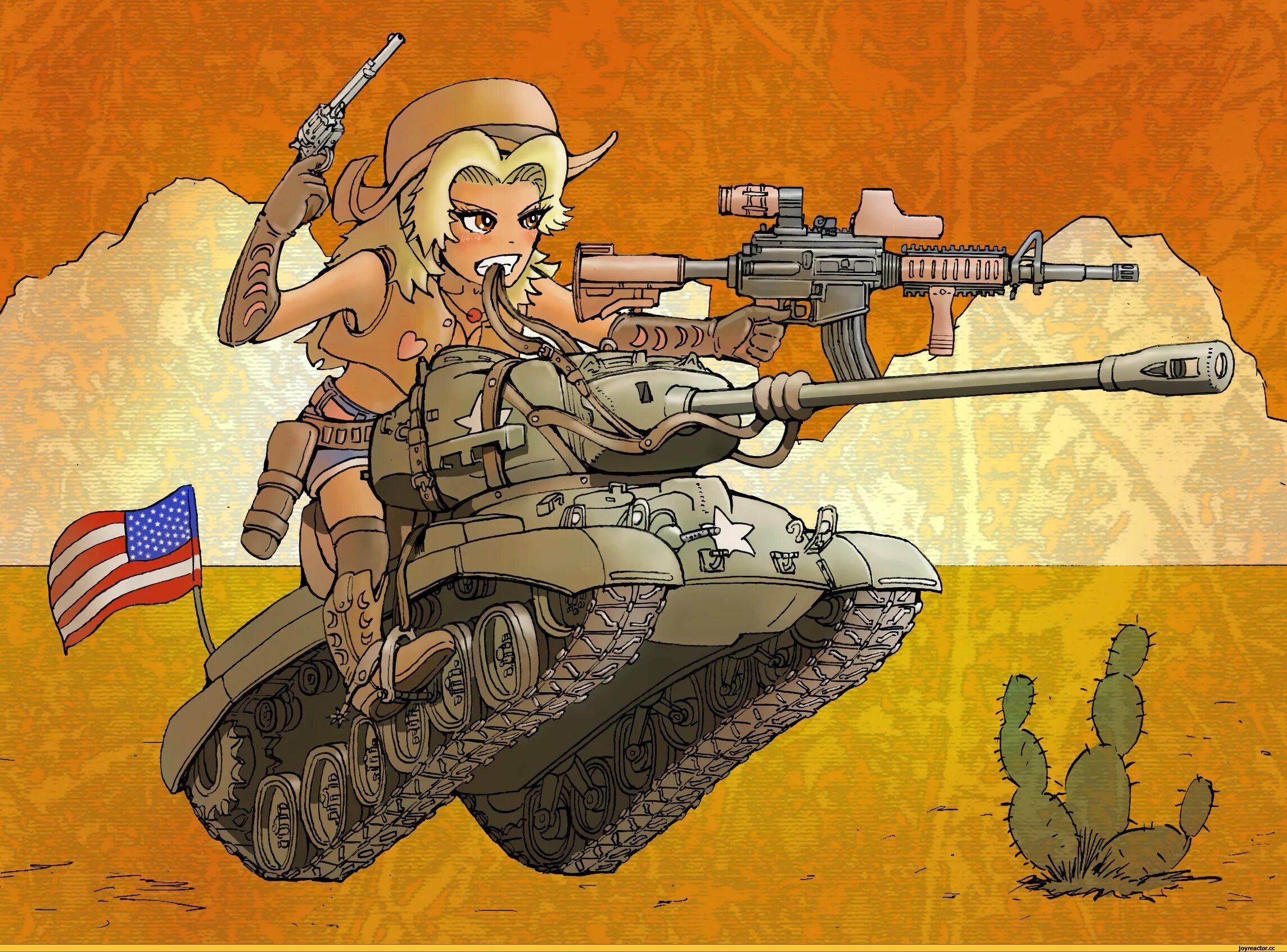 Танку весел. Анка-пулемётчица арт. Девушка на танке. Девушка на танке арт.