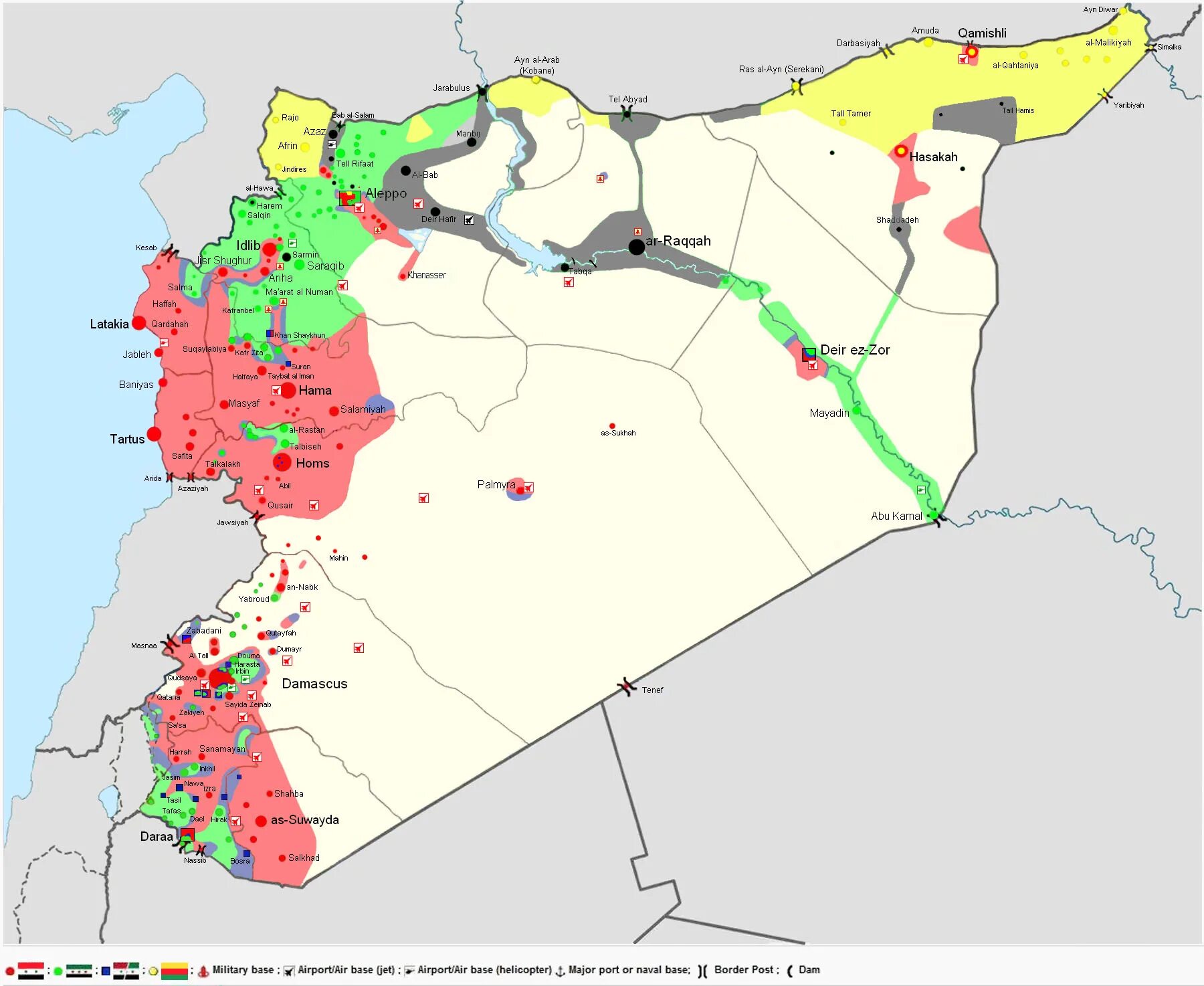 Сирия обзор боевых действий. Сирия контроль территории. Территория Сирии контролируемая Асадом. Сирия карта контроля 2014.