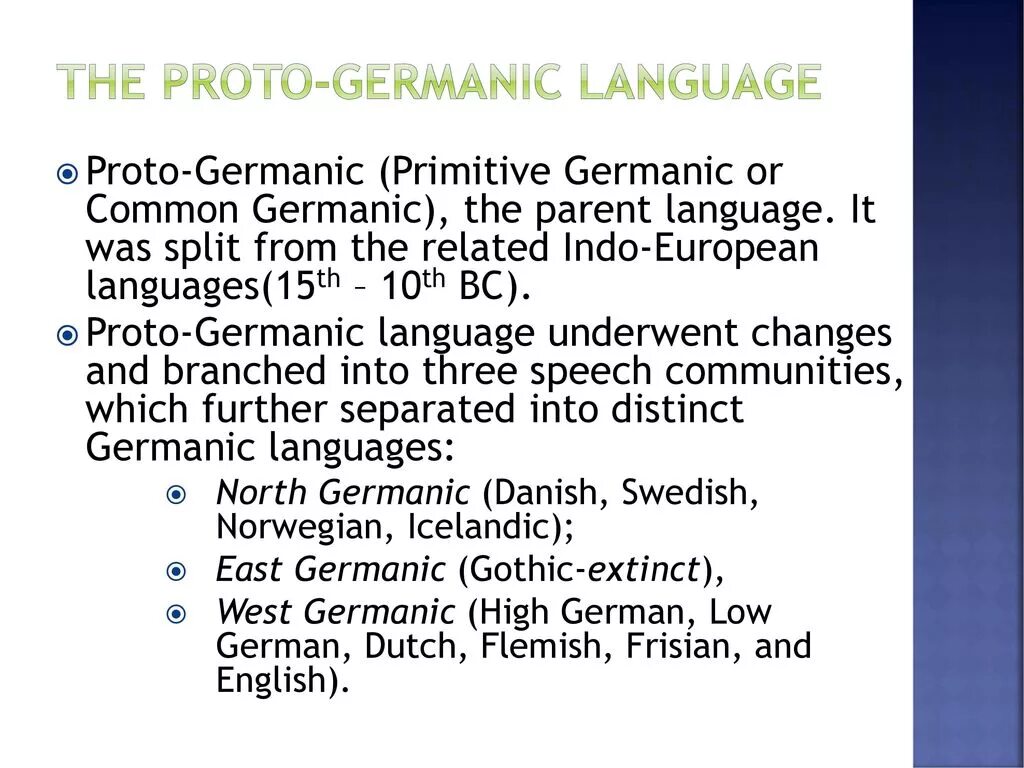 Second foreign language. Proto germanic language. germanic languages proto germanic. proto language. proto east germanic language.