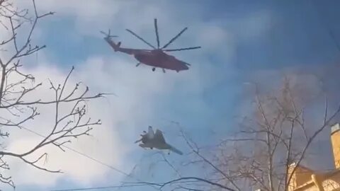 Истребители над нижним новгородом