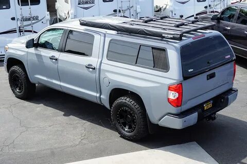 leer camper shell toyota tundra.