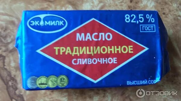Отзыв о Масло сливочное Озерецкий молочный комбинат "Экомилк" Достойный продукт)