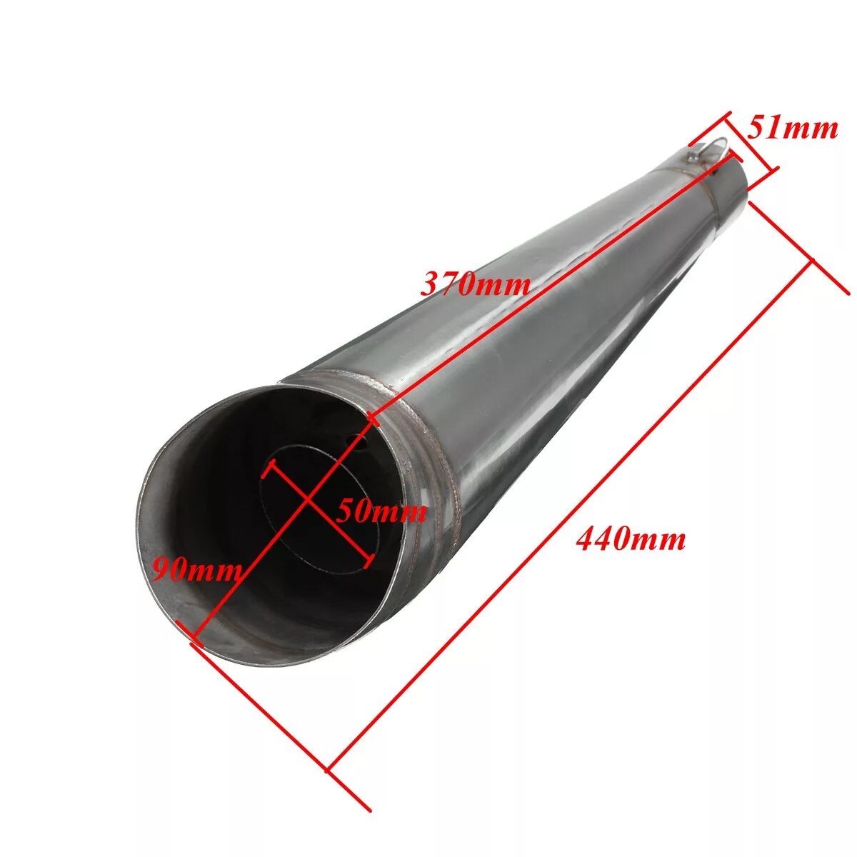 Глушитель диаметр 51мм. Труба для выхлопа 51 мм. Наружный диаметр выхлопной трубы 51 мм. Труба 51 мм для глушителя.