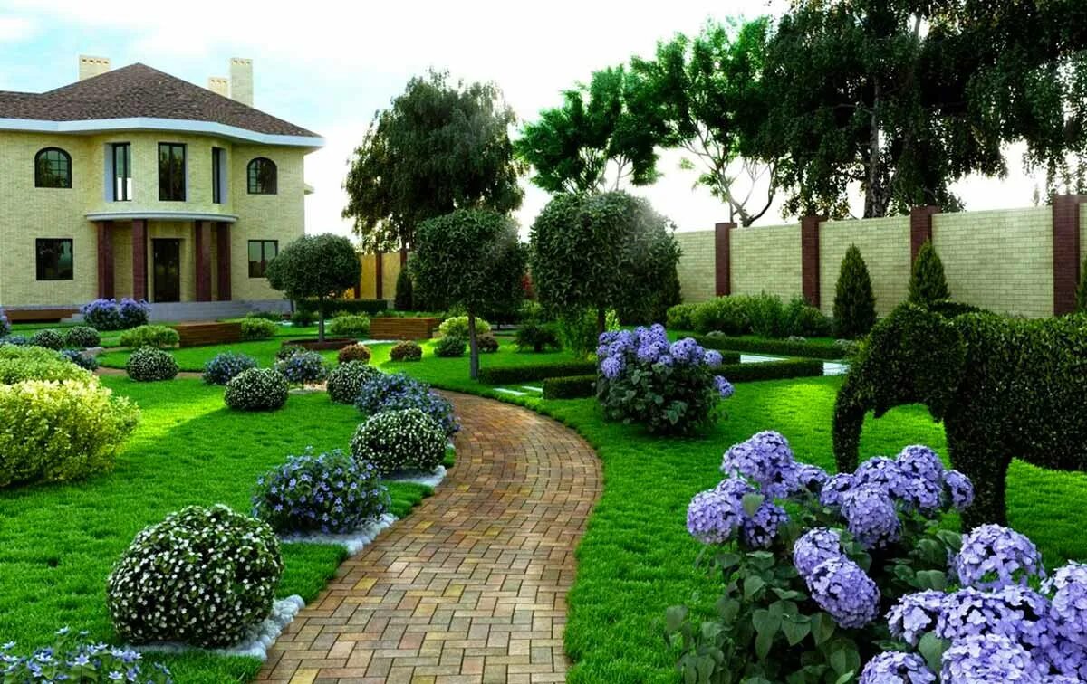 Фото ландшафтного дизайна в загородном доме. Монтвилл ландшафтный. Ландшафтный сад ландизайн.