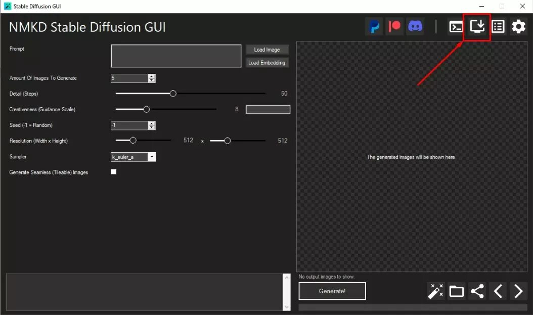 Stable diffusion install