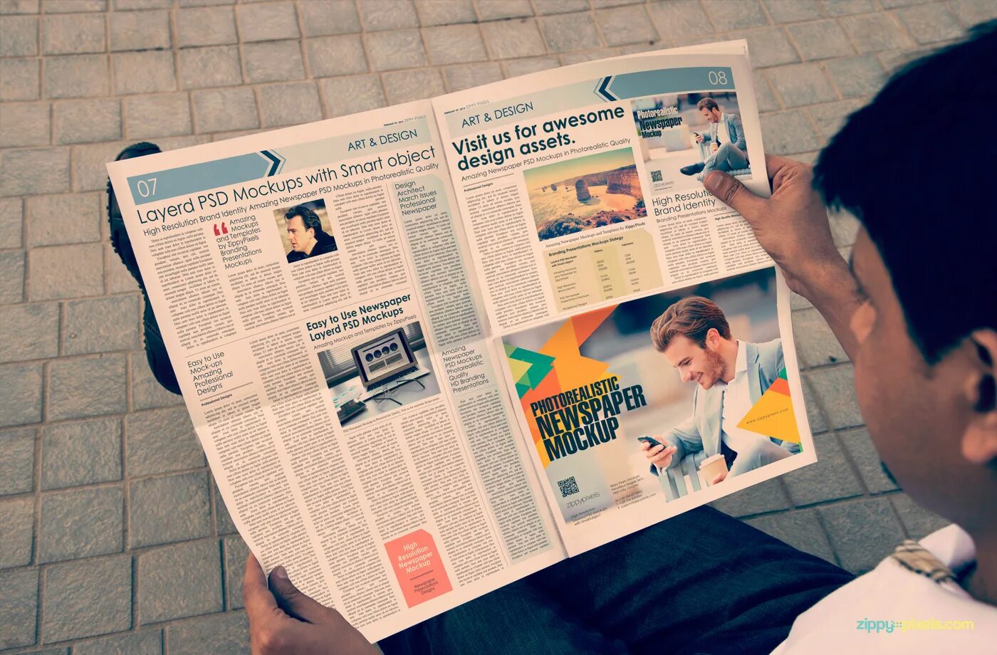 Newspaper ads