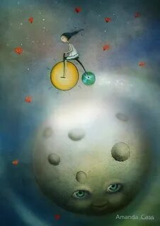 Over the moon