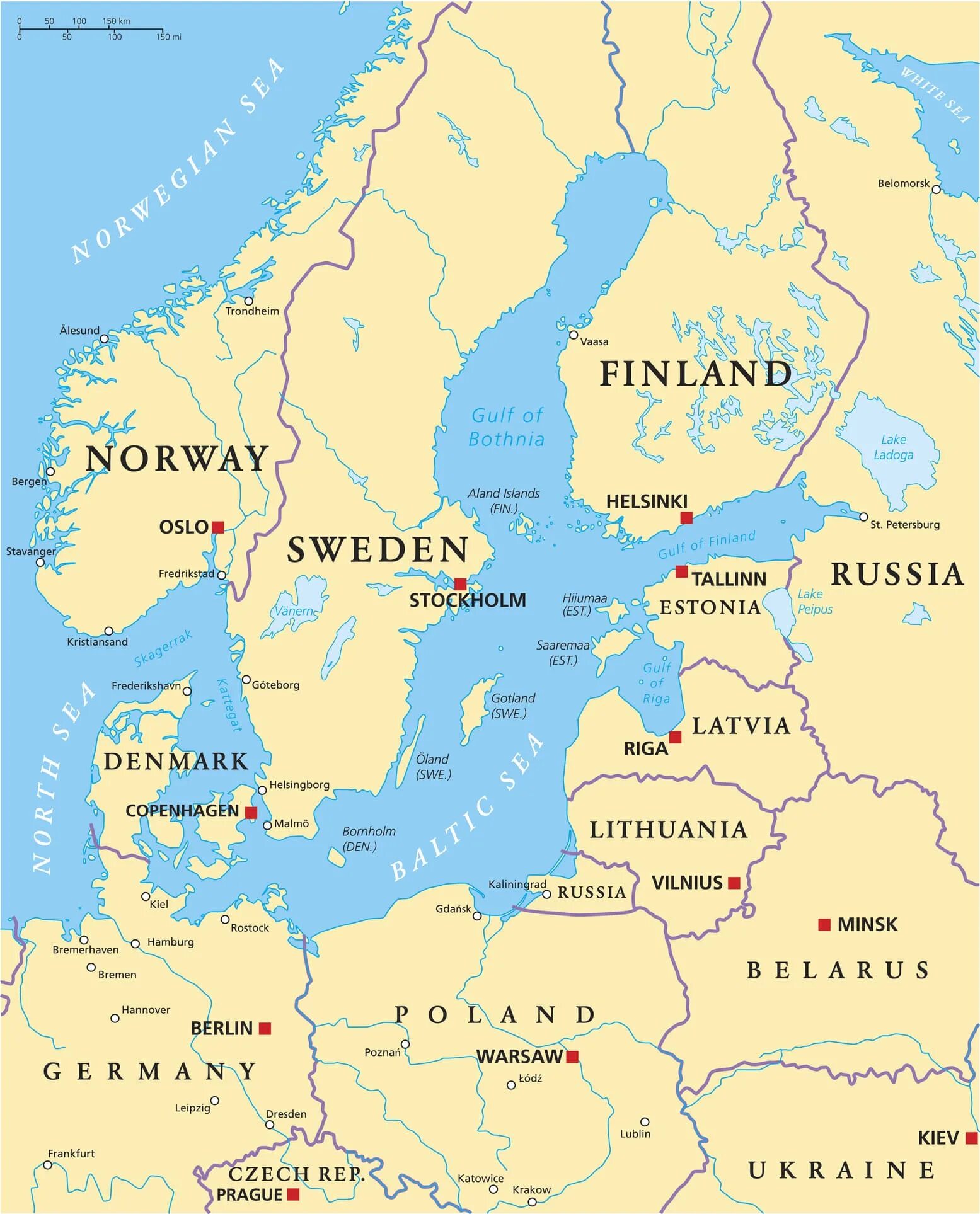 Государства балтийского моря карта. Где находится Балтийское море на карте. Карта Северного моря и Балтийского моря. Балтийское море карта со странами. Балтийское и Северное море на карте.